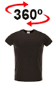 vista 360<sup>0</sup> Camiseta ROCKET